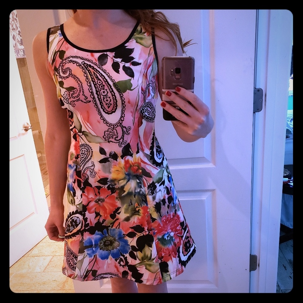 Neiman Marcus Floral Dress